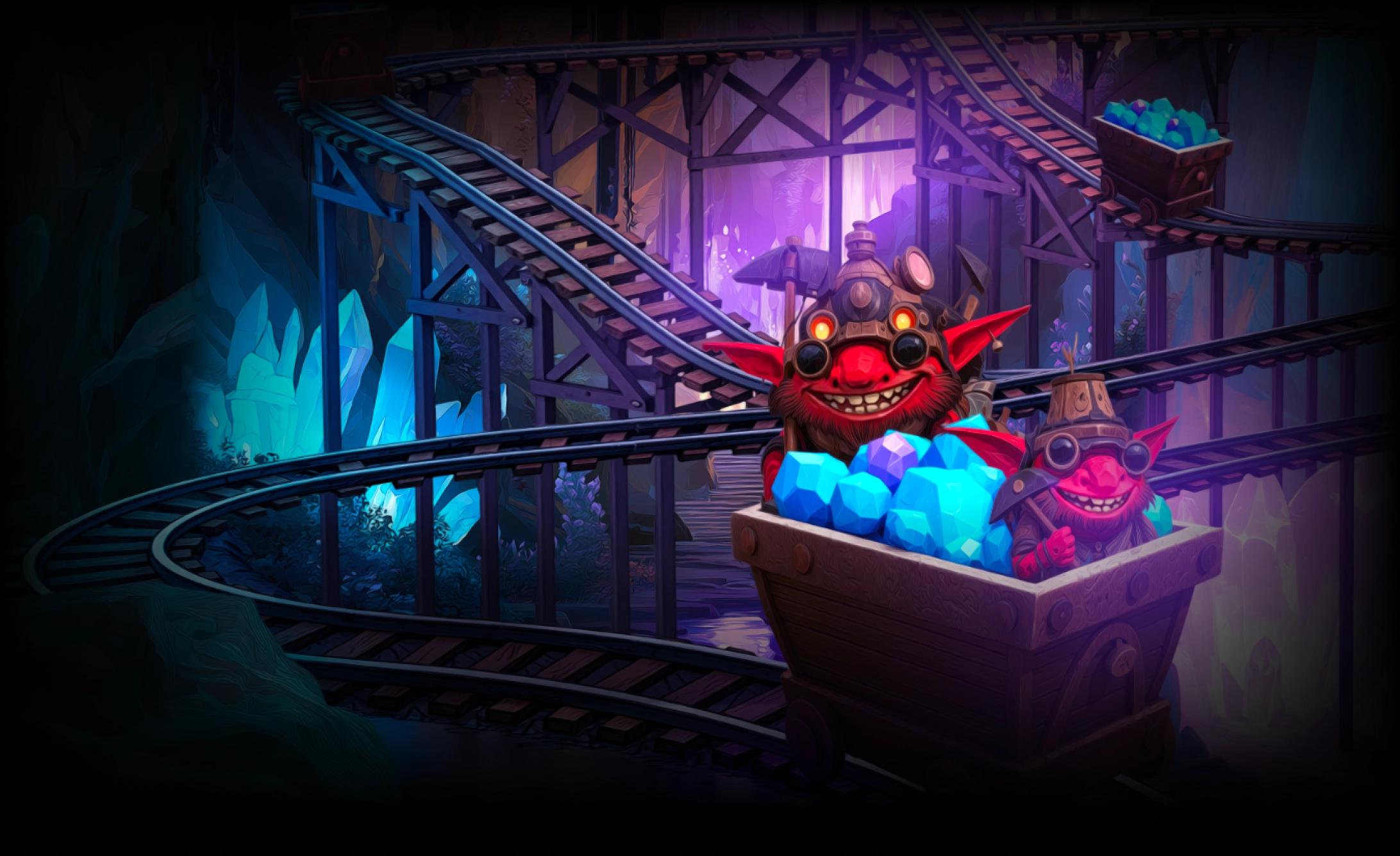 Mythic Minigolf course Steamforge - The Goblin Mines