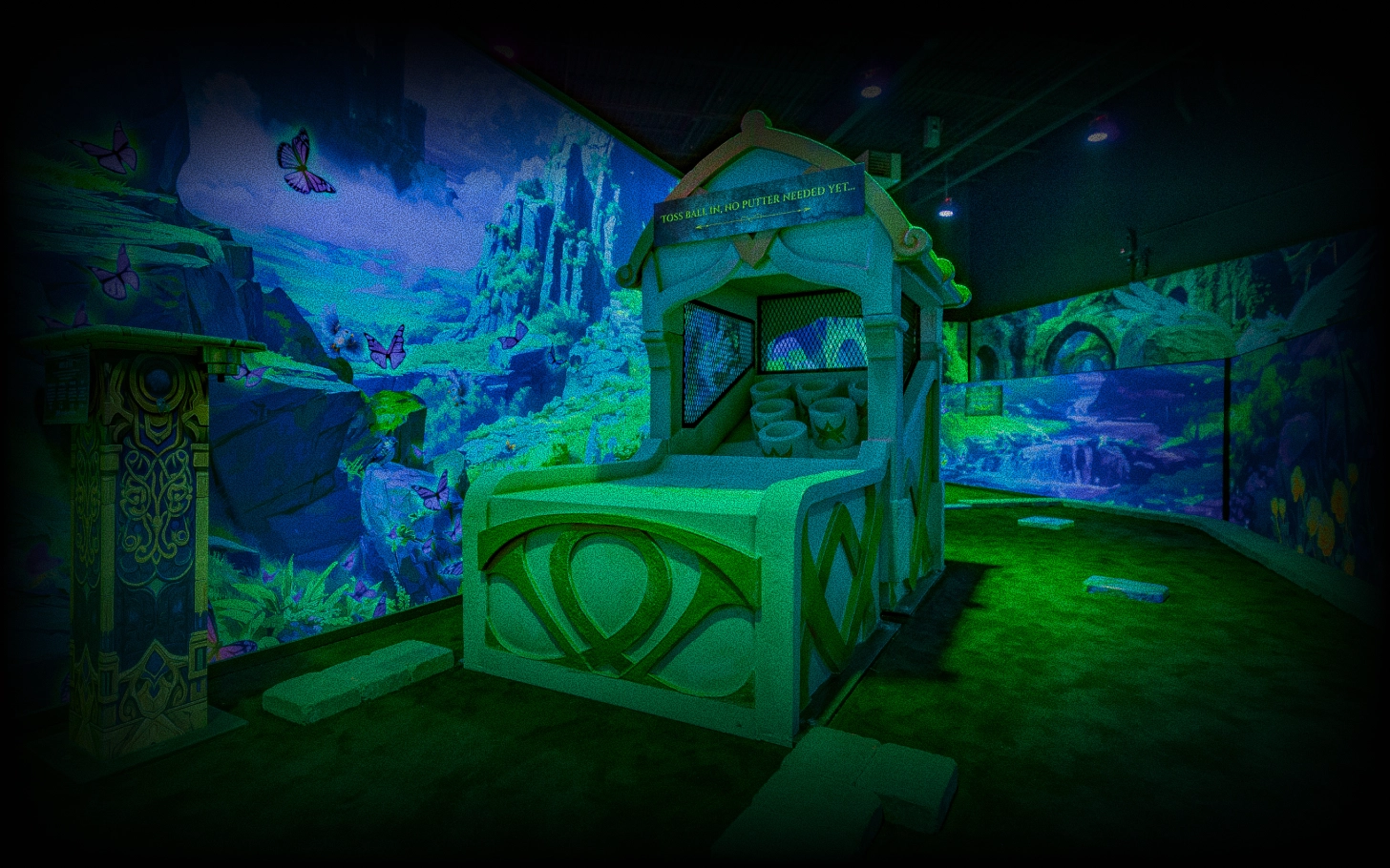 Mythic Minigolf course Brightwood - The Elven Forest