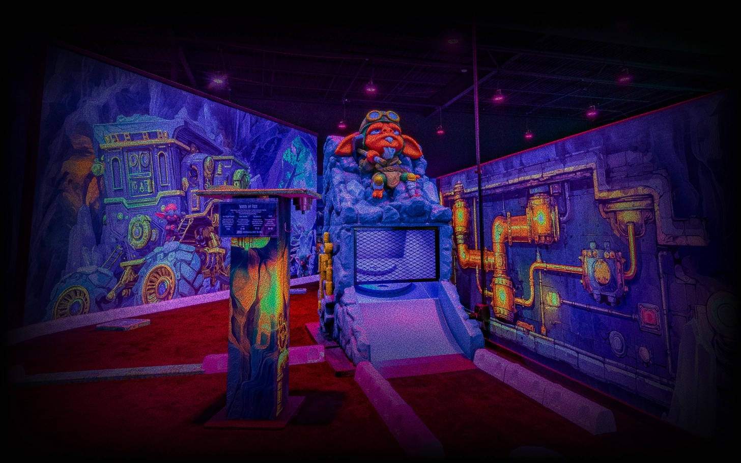 Mythic Minigolf course Steamforge - The Goblin Mines