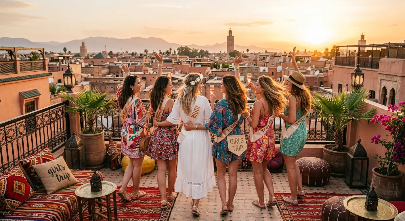 EVJF / Voyage entre filles à Marrakech