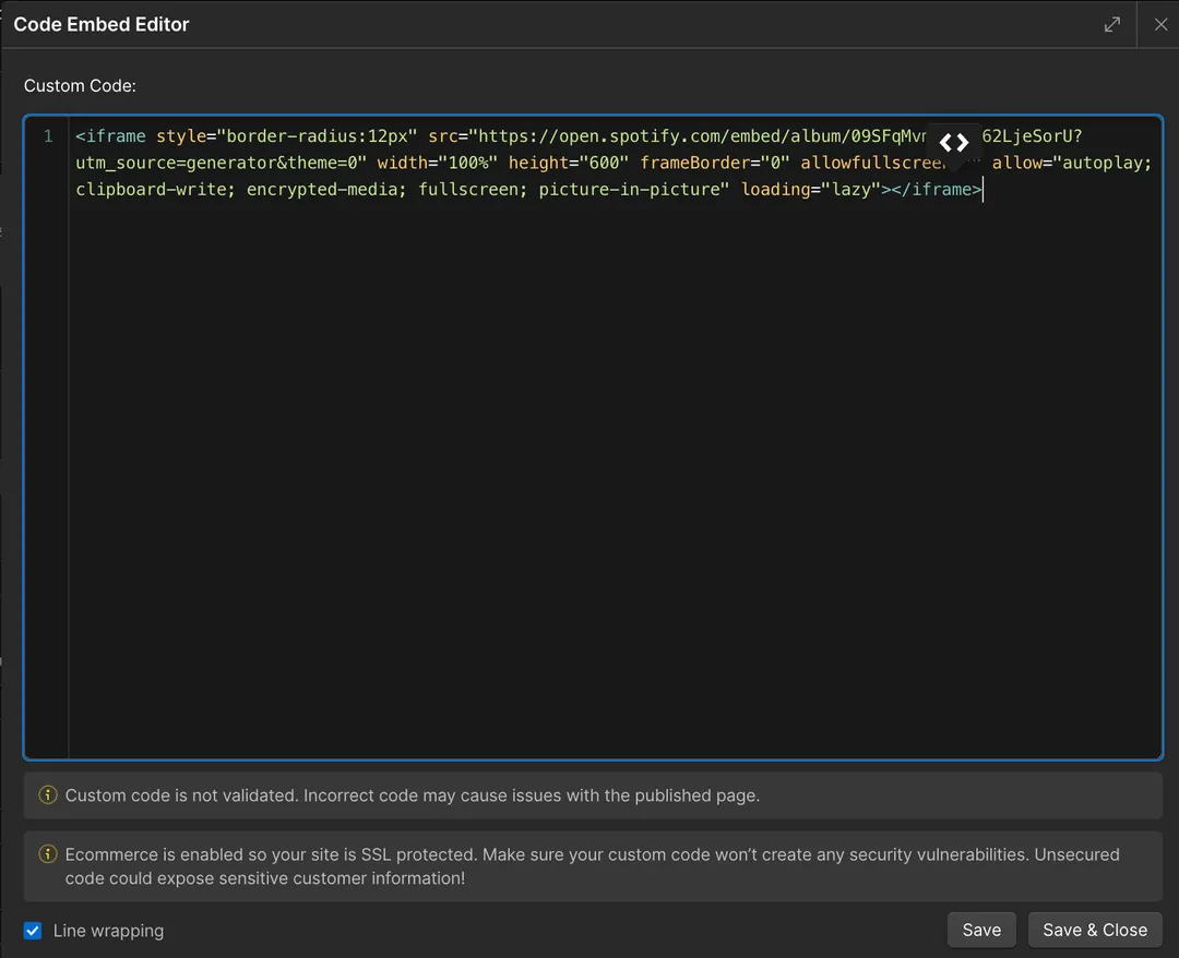 Html editor