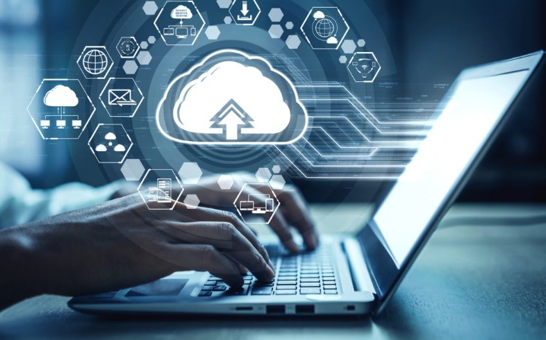 Cloud solutions concept artwork
