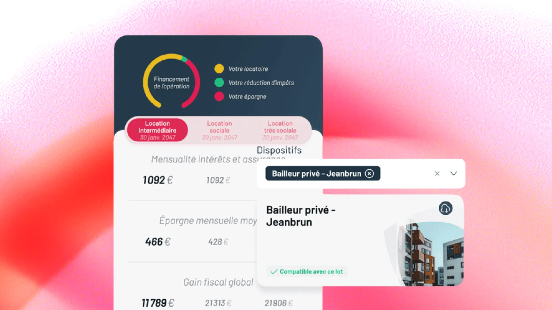 Fiche lot Otaree avec prix, taux d'honoraires et disponibilité