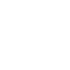 Twitter bird icon symbol in white on transparent background.
