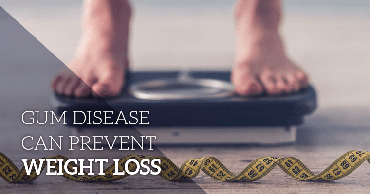 gum disease and weight loss
