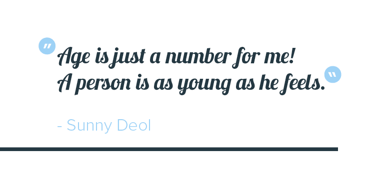 Age is just a number