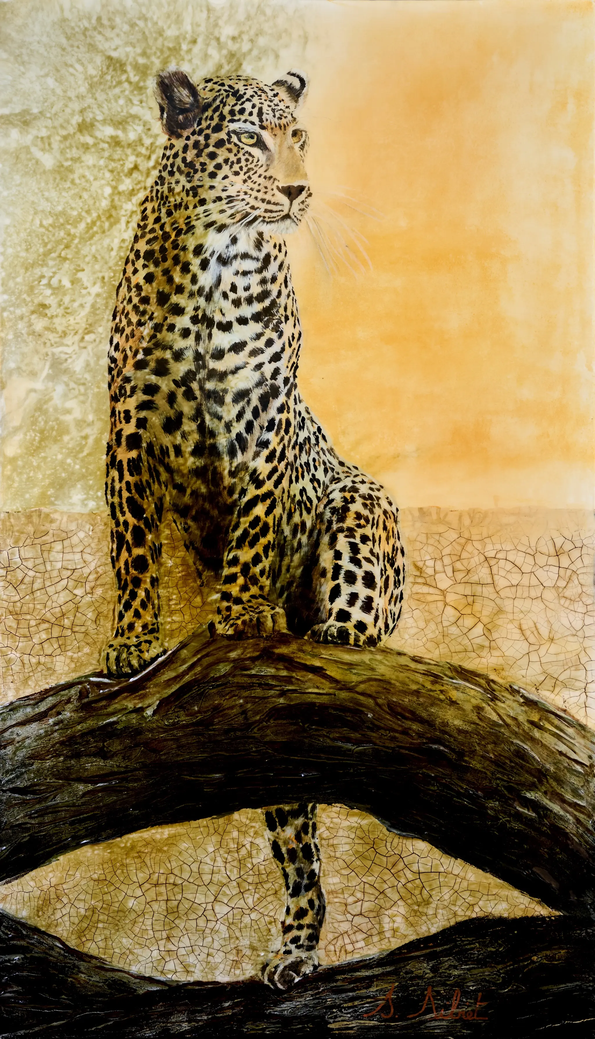 plus haut, plus fort, peinture originale de Sonia Sibiet