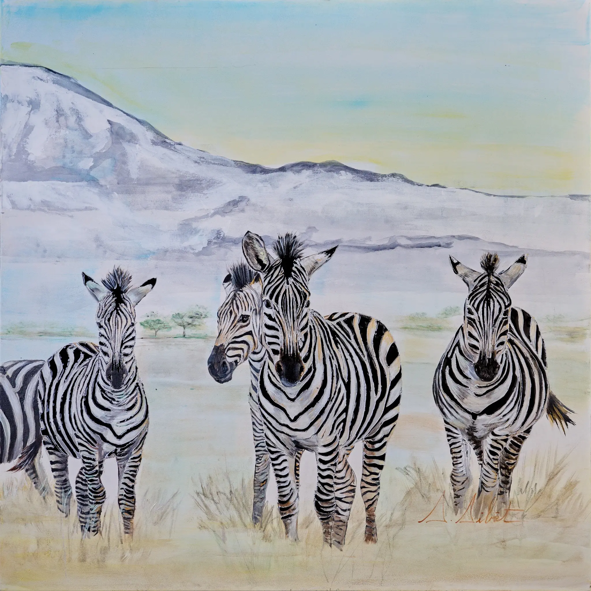 Kilimandjaro paradis de Tanzanie | Œuvre originale | Sonia Sibiet