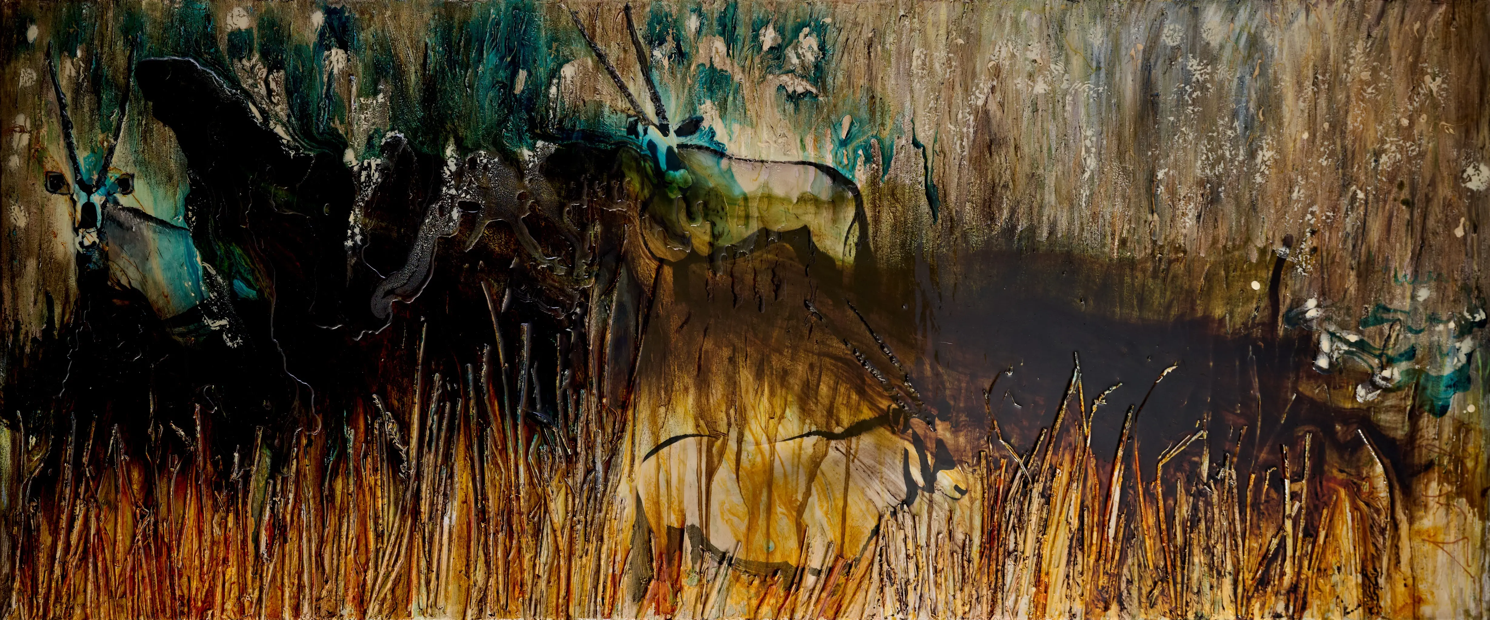 Orix, peinture originale de Sonia Sibiet