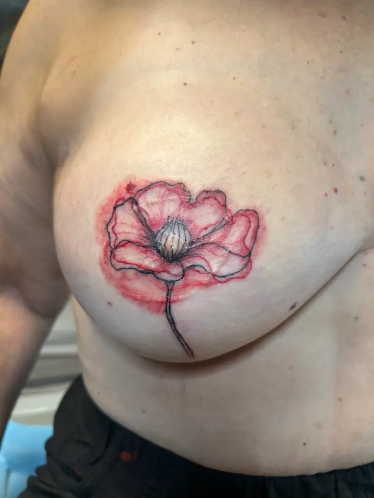 Tatouage artistique réalisé par Sonia Sibiet