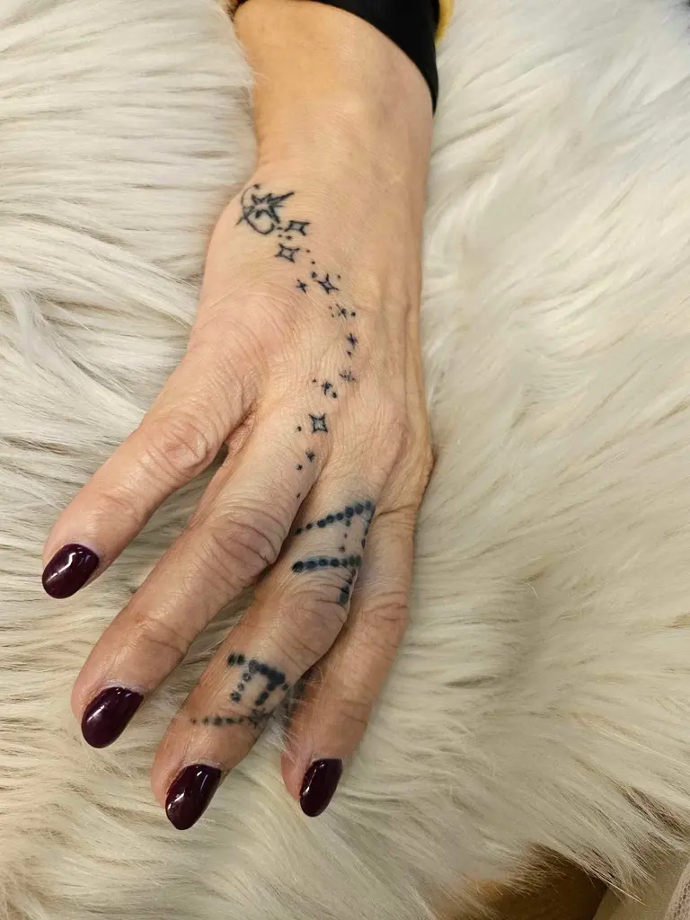 Après tatouage artistique par Sonia Sibiet