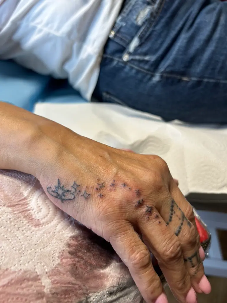 Tatouage artistique réalisé par Sonia Sibiet