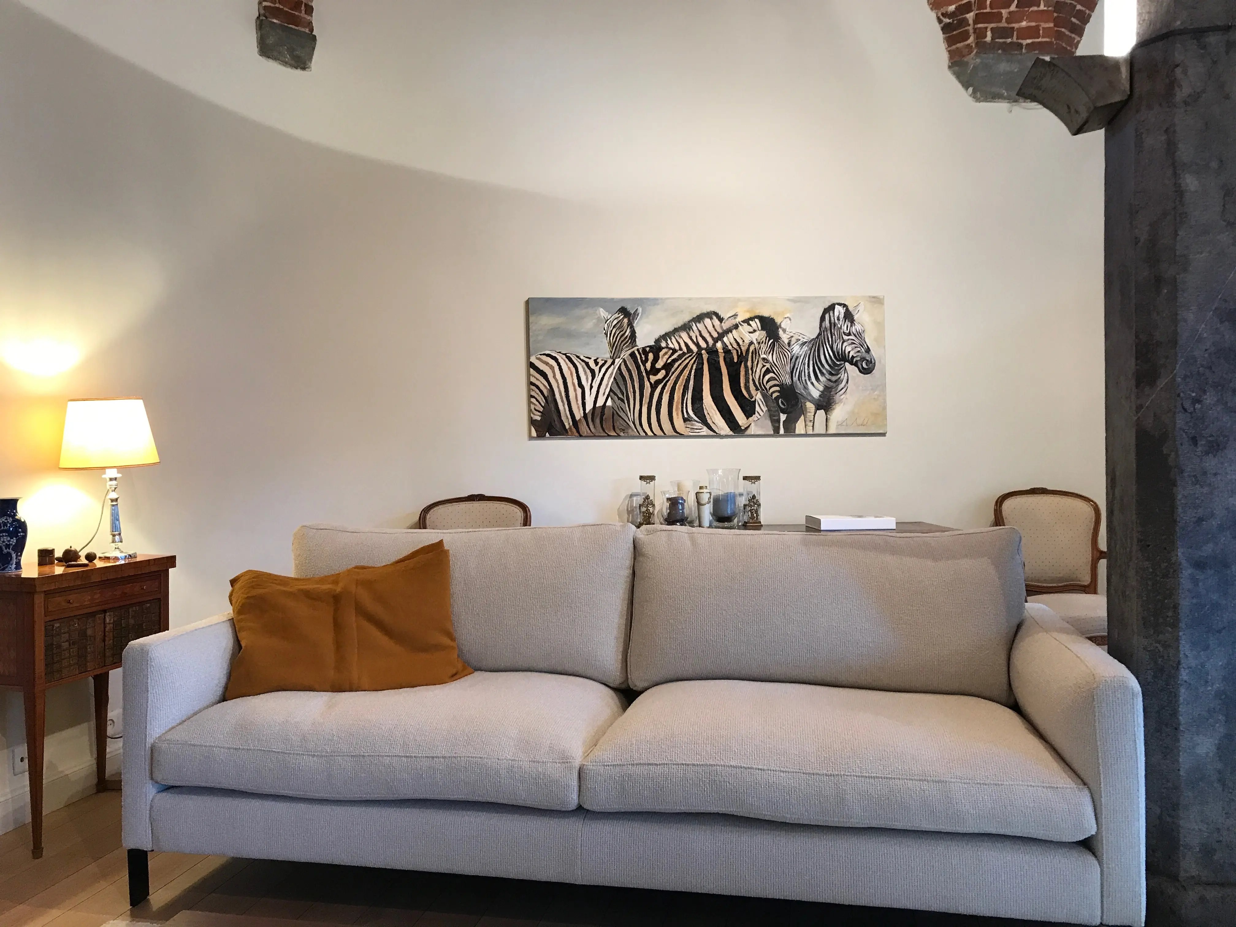 Fratrie, peinture originale de Sonia Sibiet