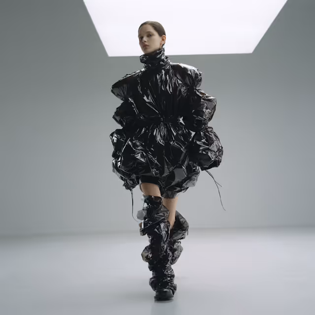 Avant-Garde Fashion Model
