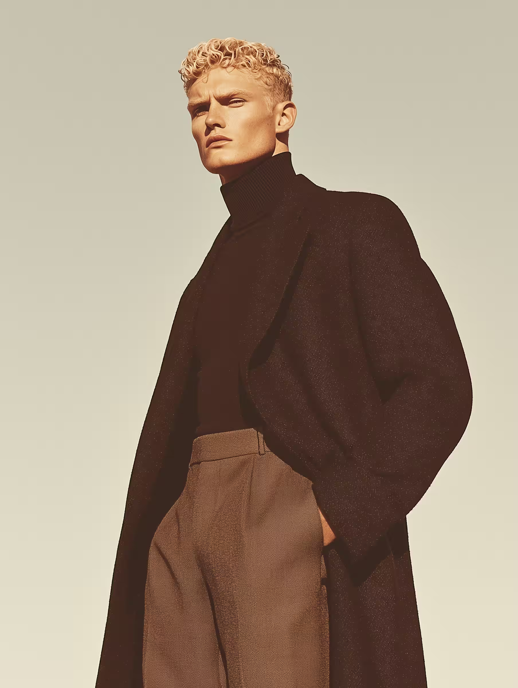 Merino Wool Knit Polo