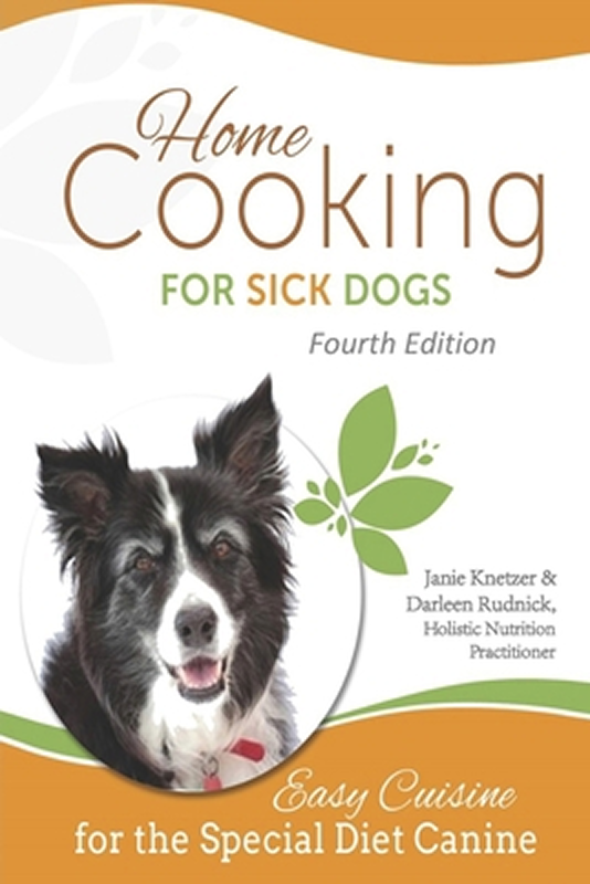 An image of the book "Home Cooking for Sick Dogs"