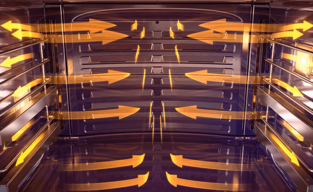 Wolf built-in oven with Dual VertiCross convection for even heat distribution