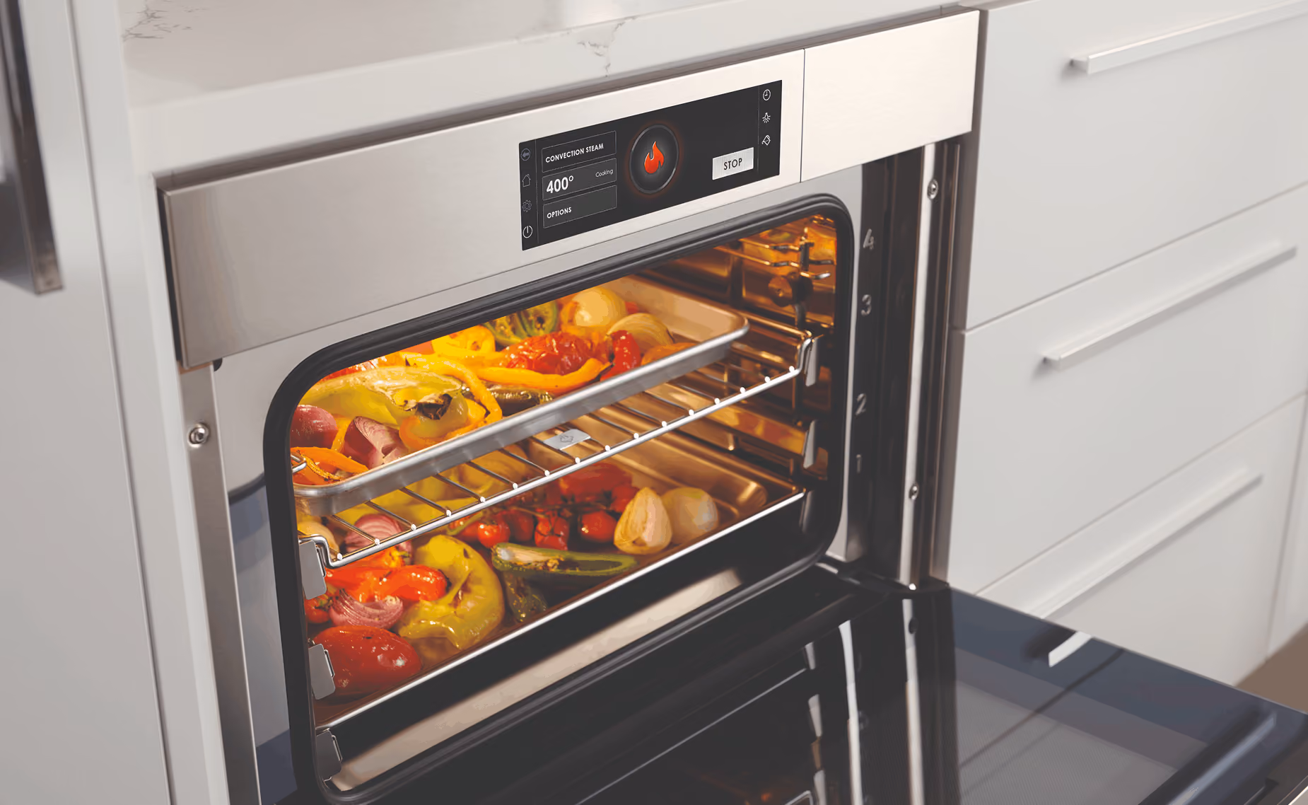 Wolf built-in oven with Dual VertiCross convection for even heat distribution