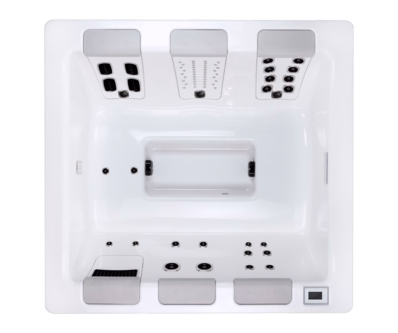 Bullfrog Spas STIL 7 hot tub with minimalist architectural styling