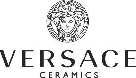 Versace Ceramics logo — tile brand stocked at LPM Leigh