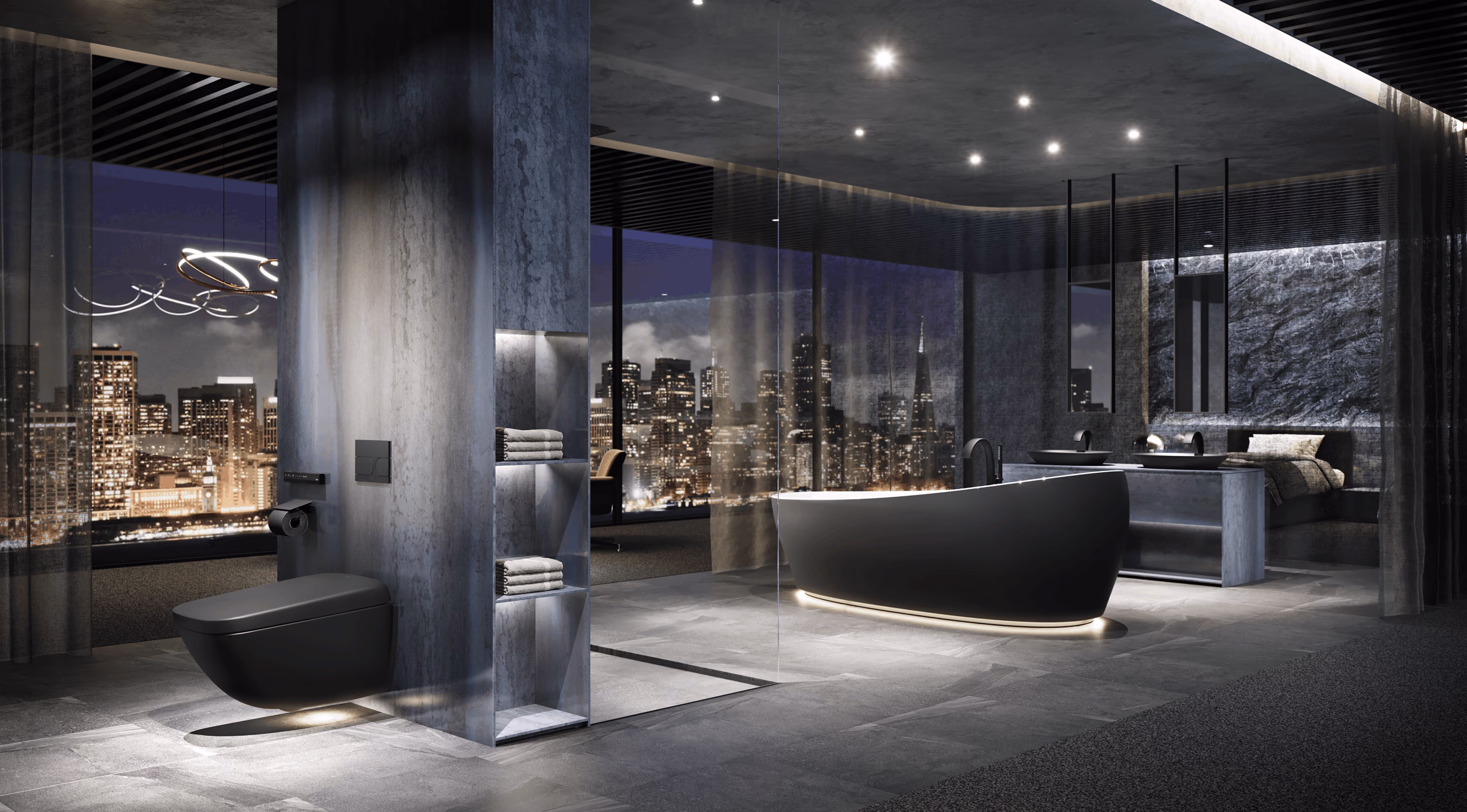 TOTO Japanese bathroom design with precision-engineered ceramics, stocked at LPM Leigh