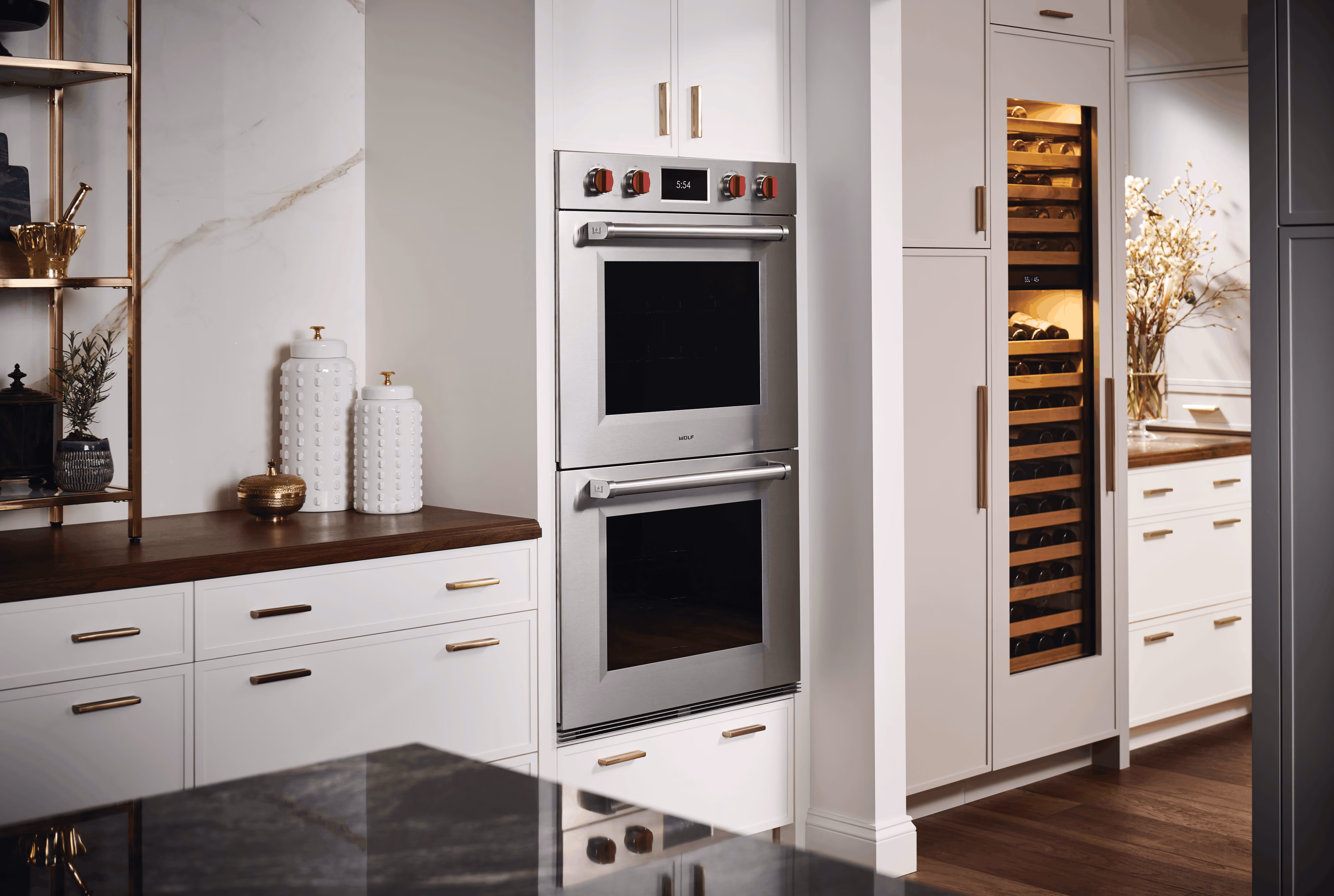 Selection of luxury kitchen, bathroom and wellness brands available at LPM