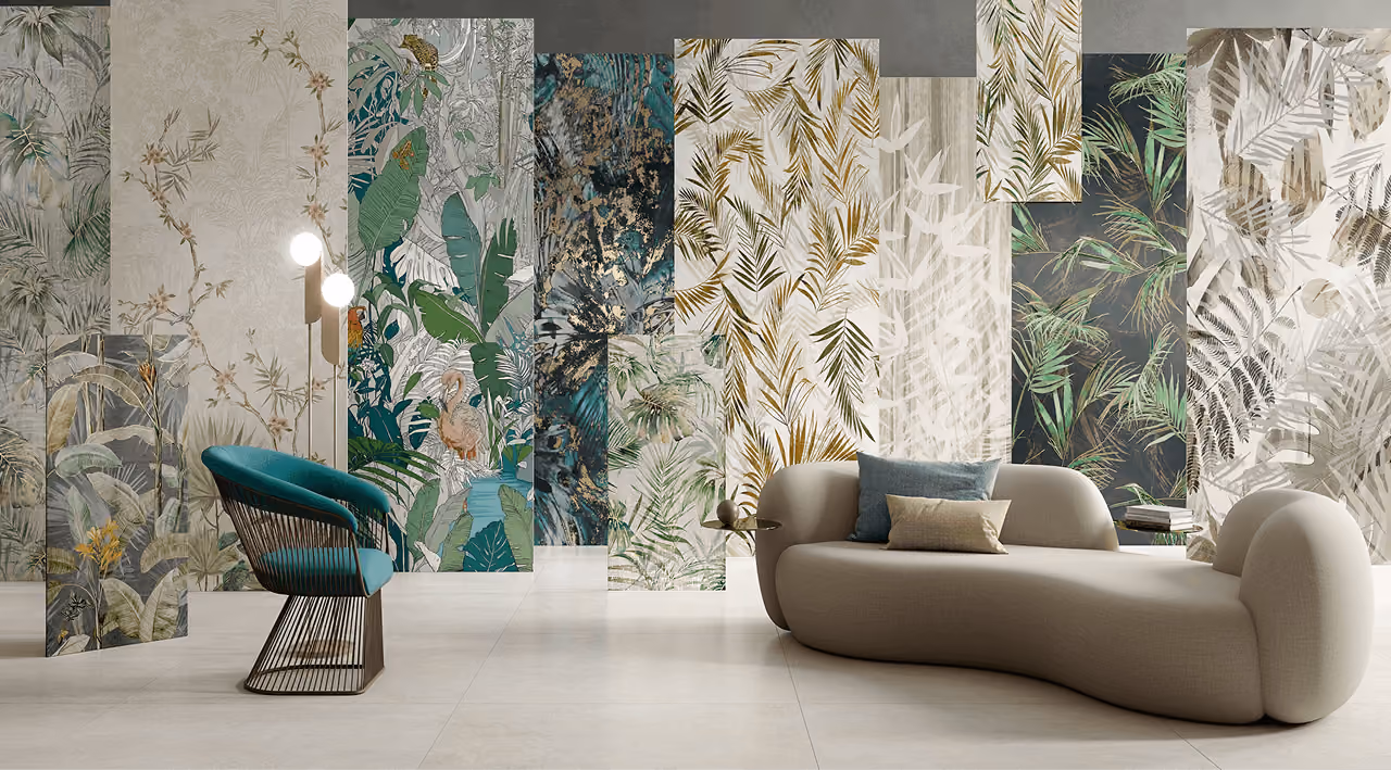 Wall and floor tile category at LPM Leigh showroom