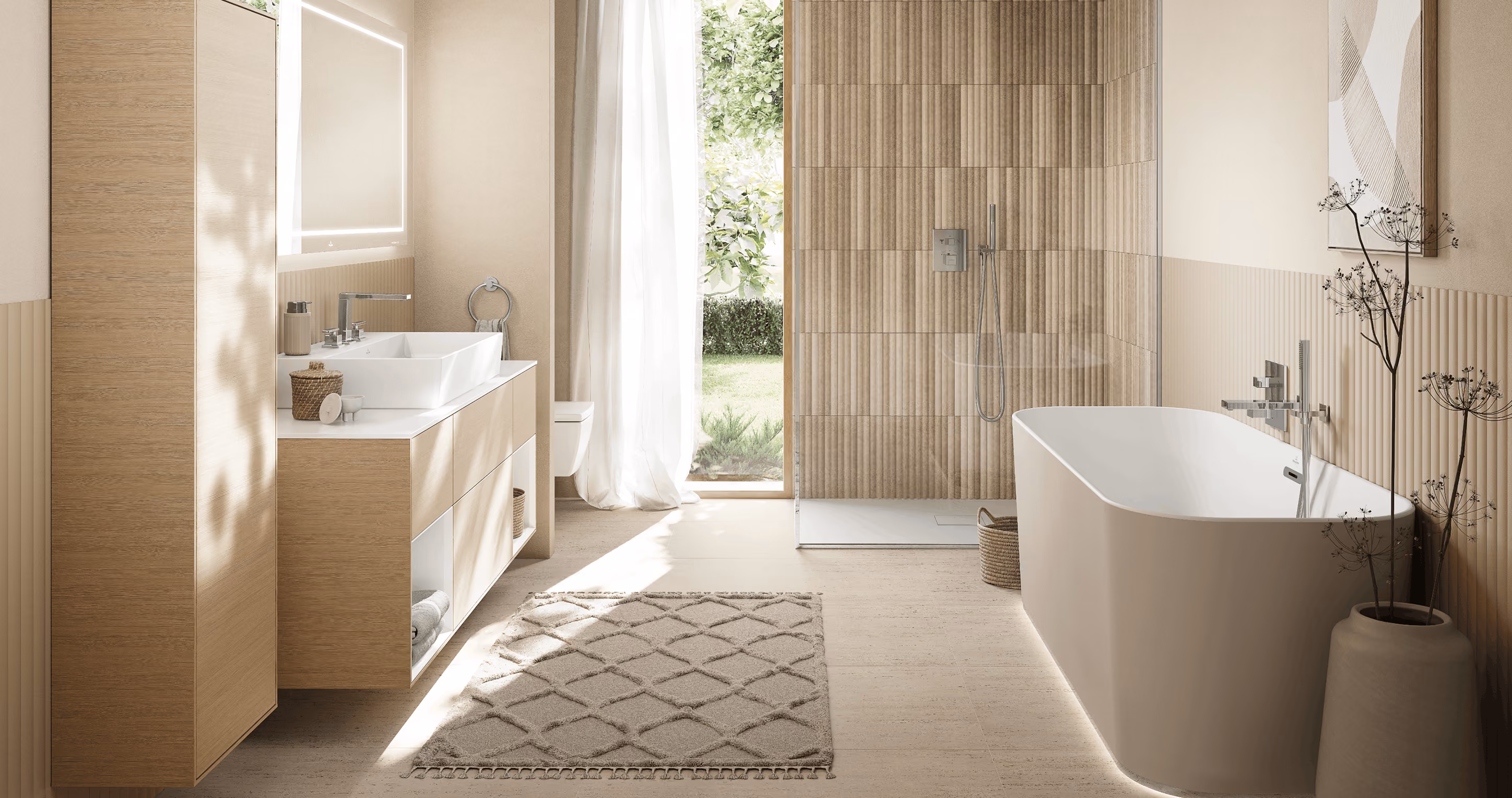 Luxury bathroom category at LPM Leigh showroom