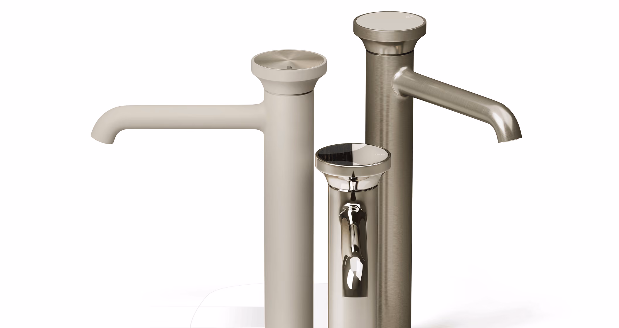 Gessi Via Manzoni collection from the Emporio range in matte black finish