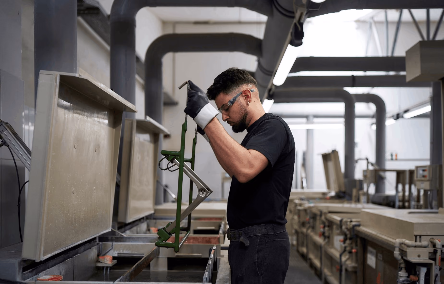 Keuco products manufactured in Germany using precision technology and skilled craftsmanship