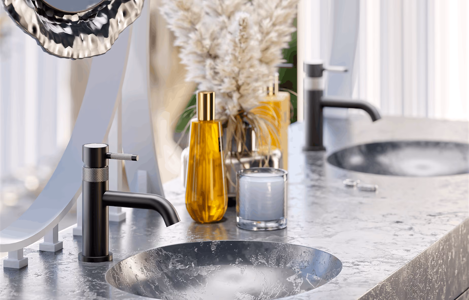 GRAFF brassware cast, plated and inspected in-house at its own facilities