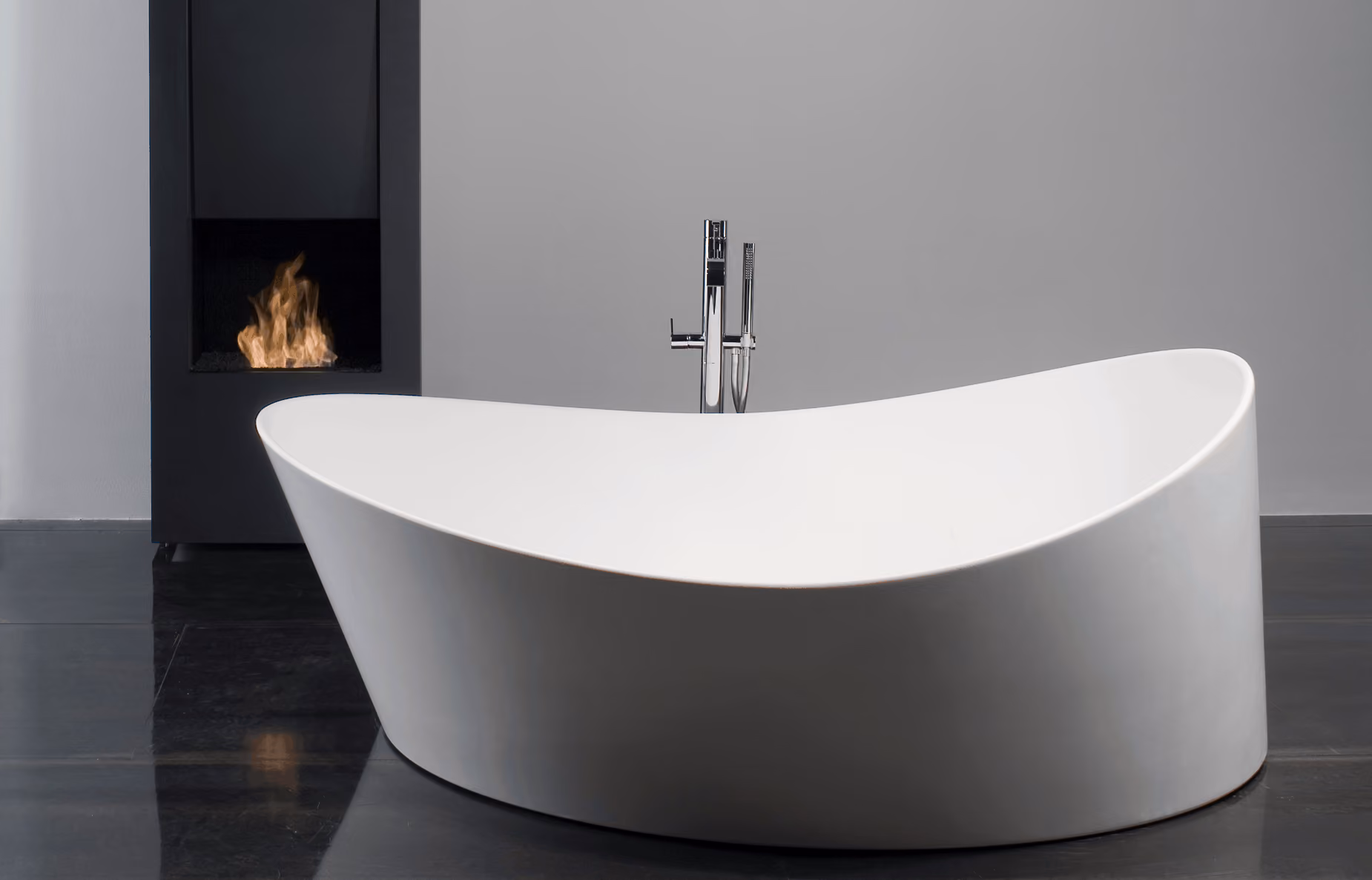 AntonioLupi bathroom piece showing Italian sartorial craftsmanship and Made in Italy quality