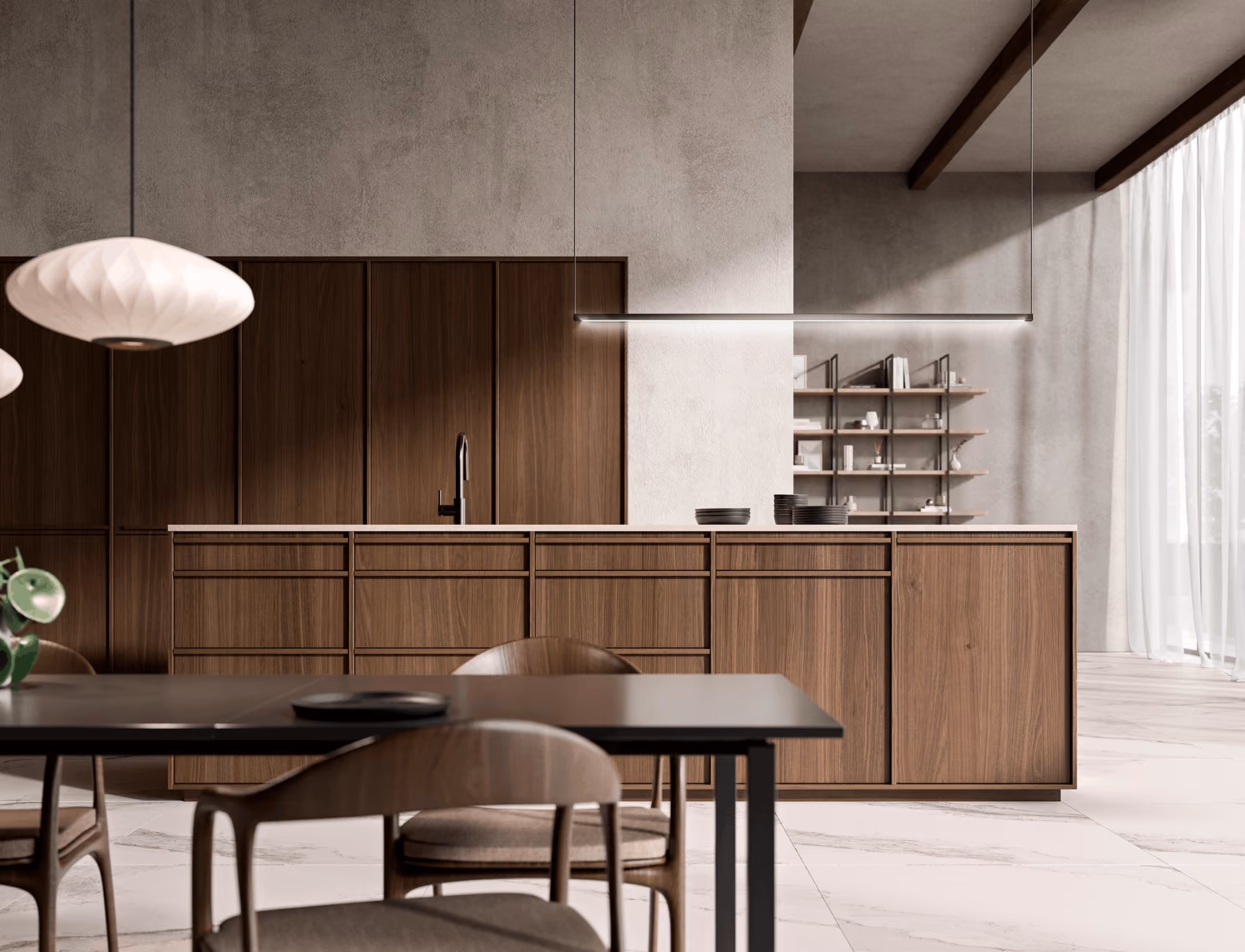 Leicht KYOTO kitchen range at LPM Leigh