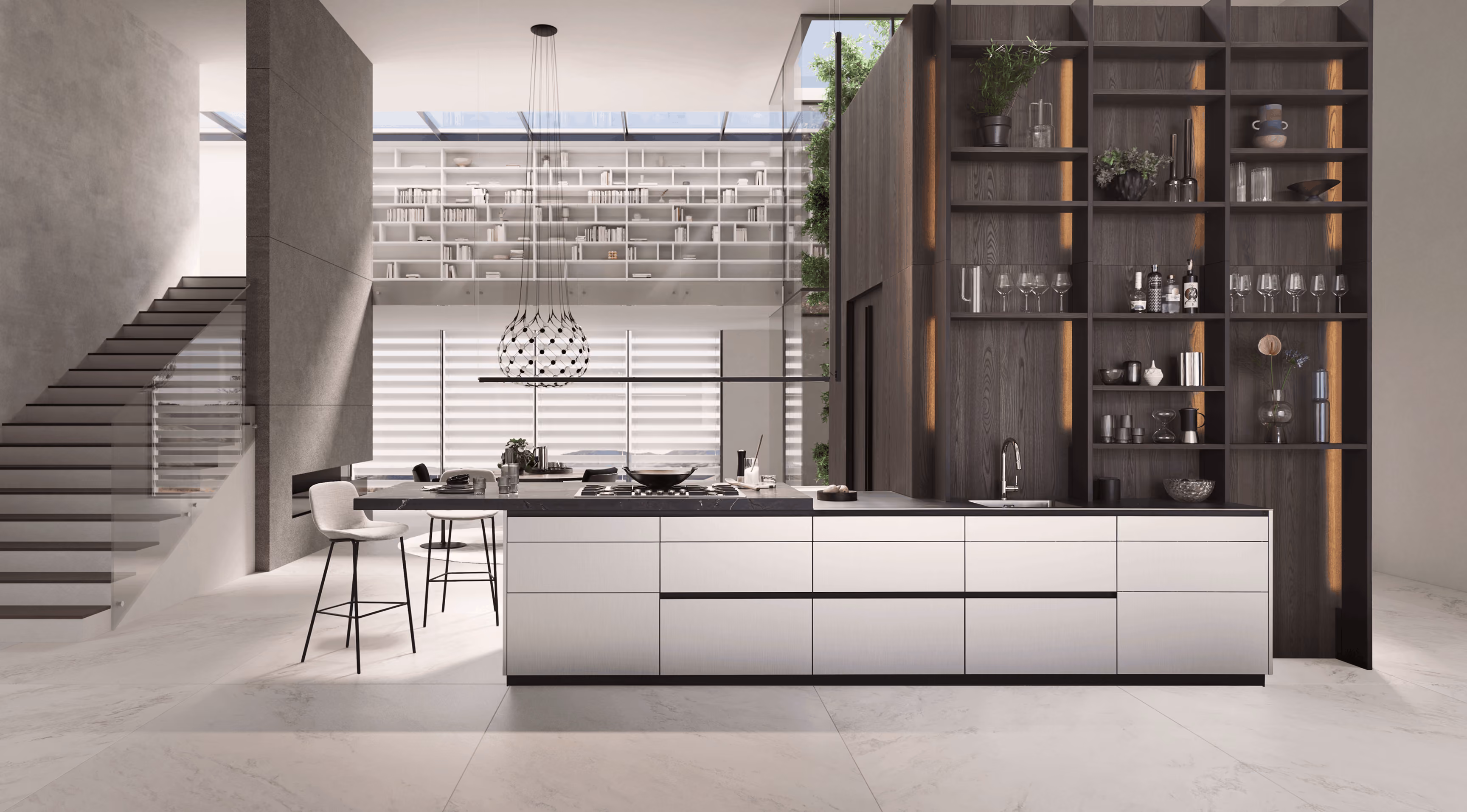Leicht German kitchen furniture displayed at LPM Leigh