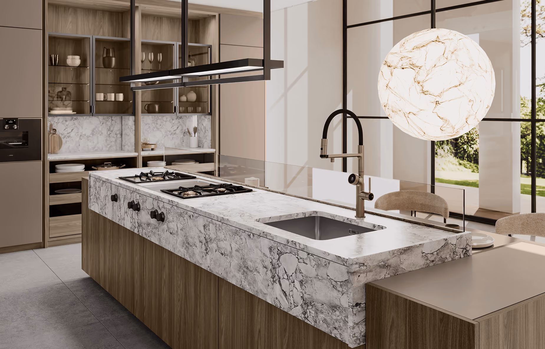Leicht kitchens as the architect's choice for considered interiors