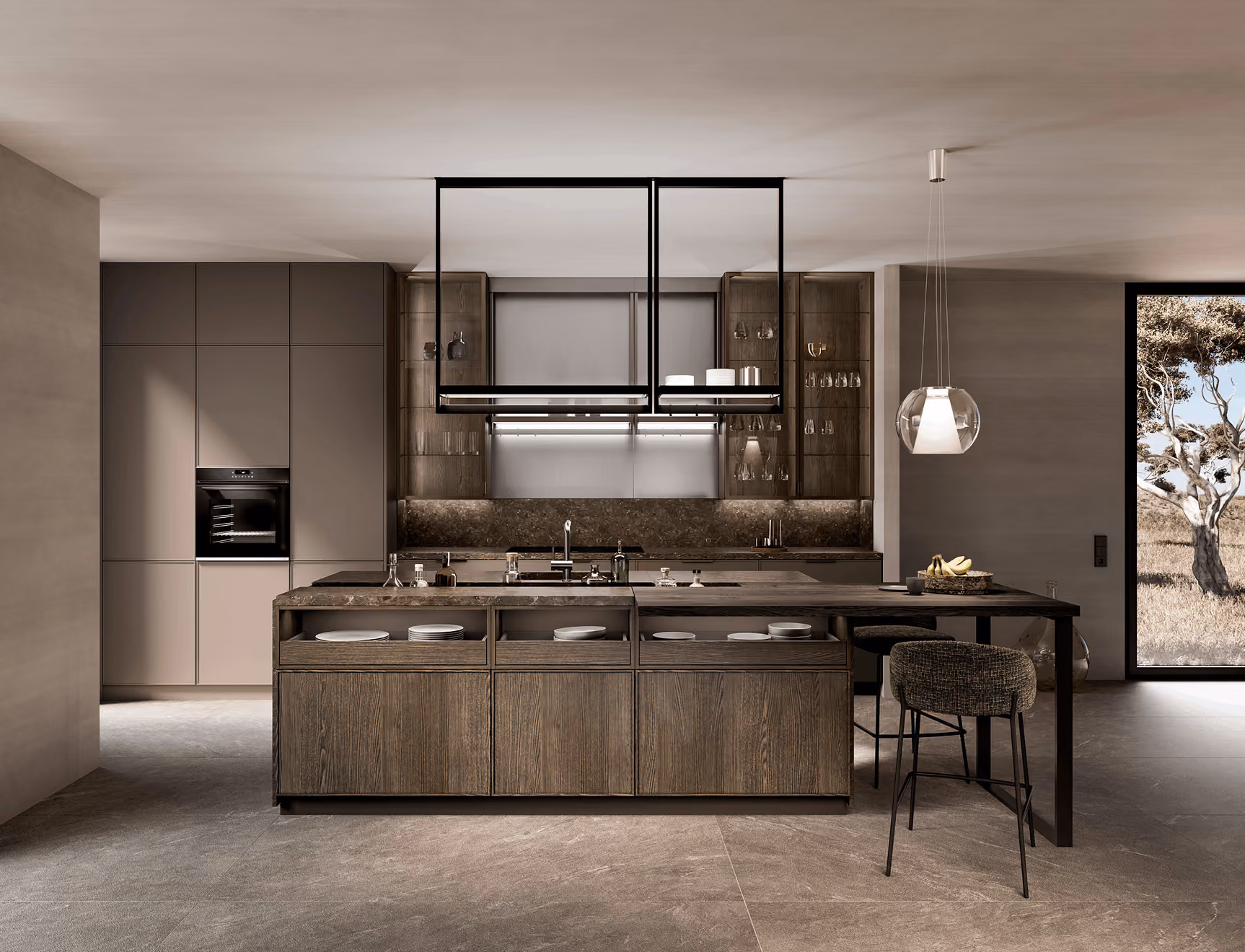 Leicht BOSSA kitchen range at LPM Leigh