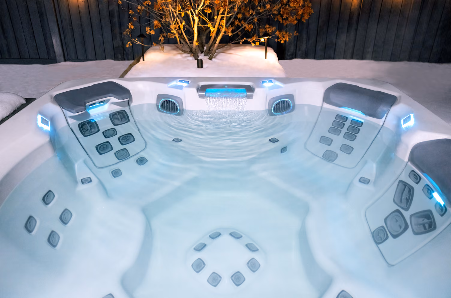 Bullfrog spa seating design