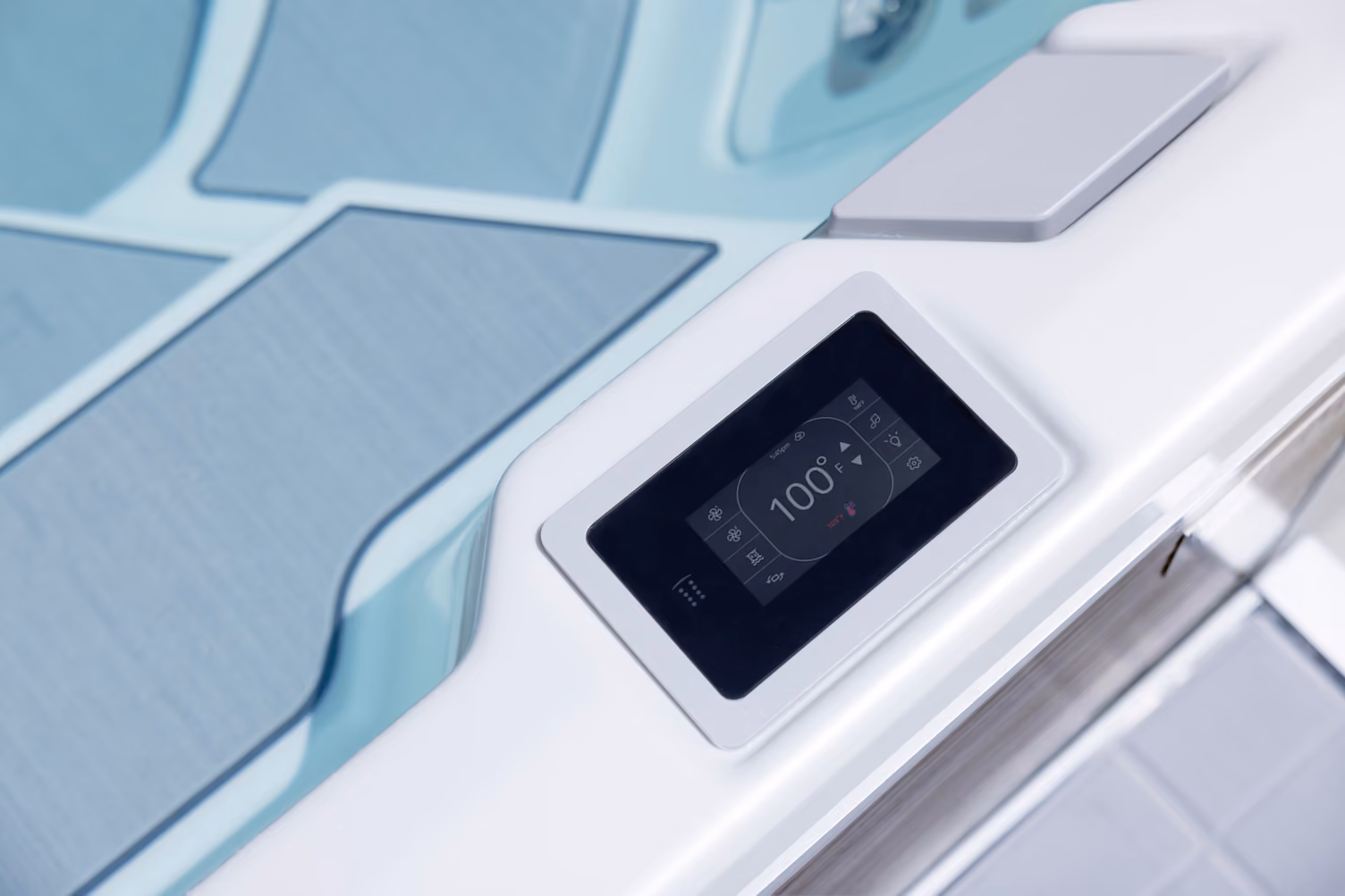 Bullfrog premium spa touchscreen control