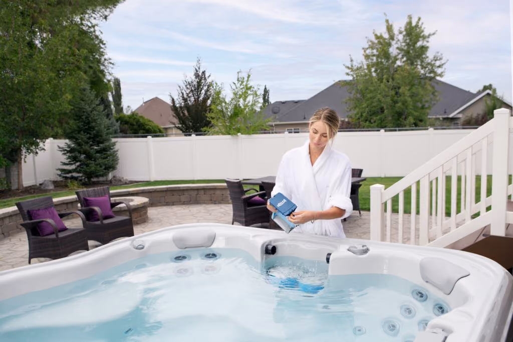 FROG @ease water care system for Bullfrog Spas
