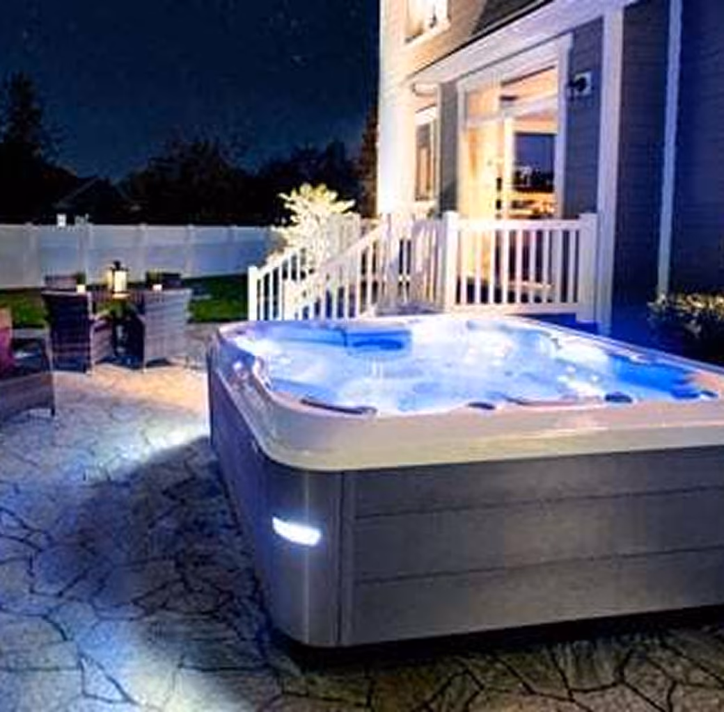 Bullfrog X Series spa lighting feature