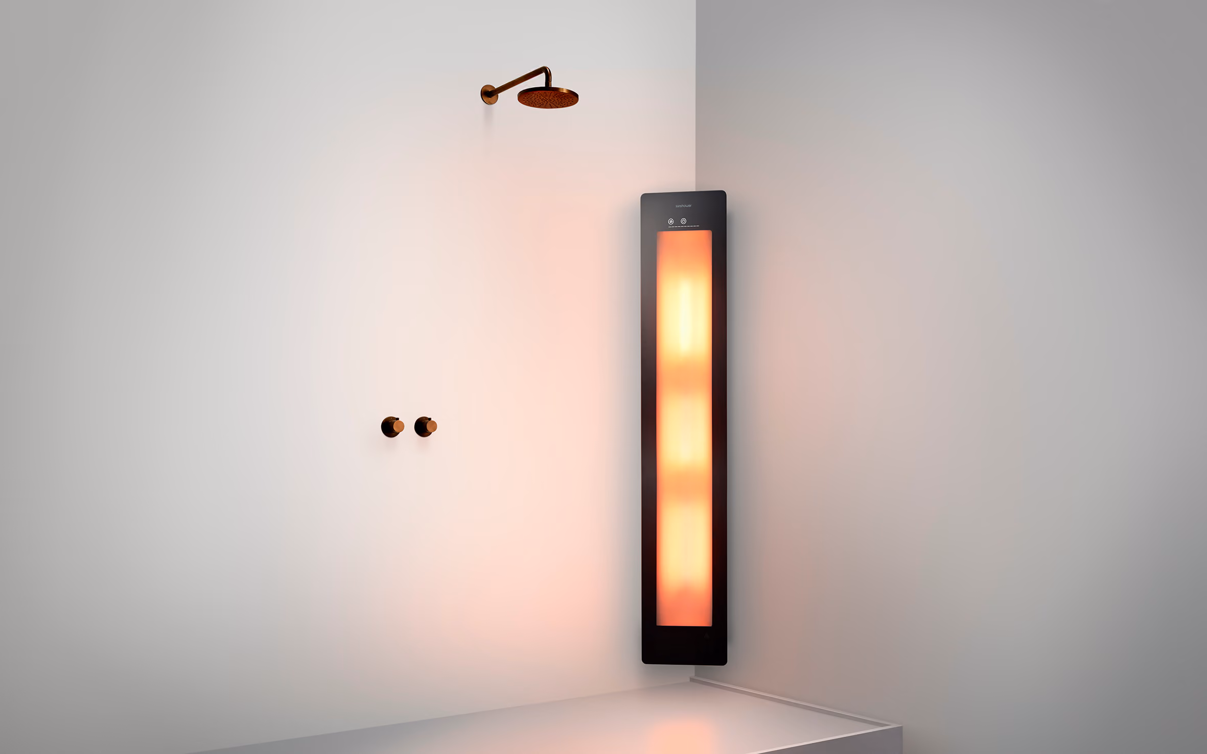 Corner-mounted installation option