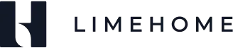 Limehome logo with stylized 'L' and company name in uppercase letters.