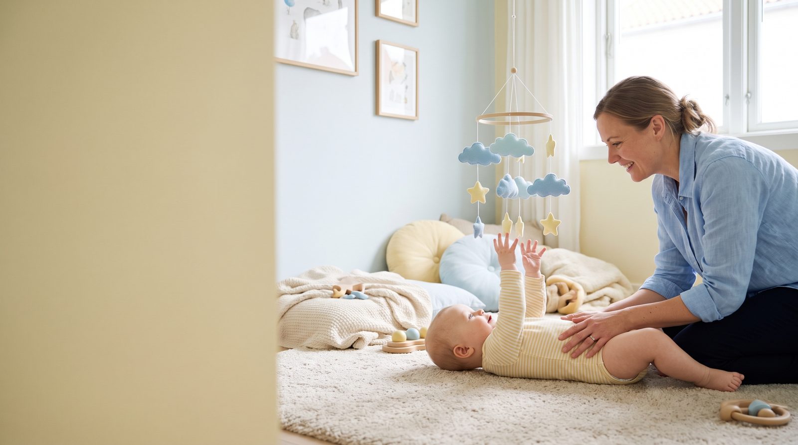 Fizjoterapia dziecięca – terapeutka podczas ćwiczeń z dzieckiem – Kids Medic