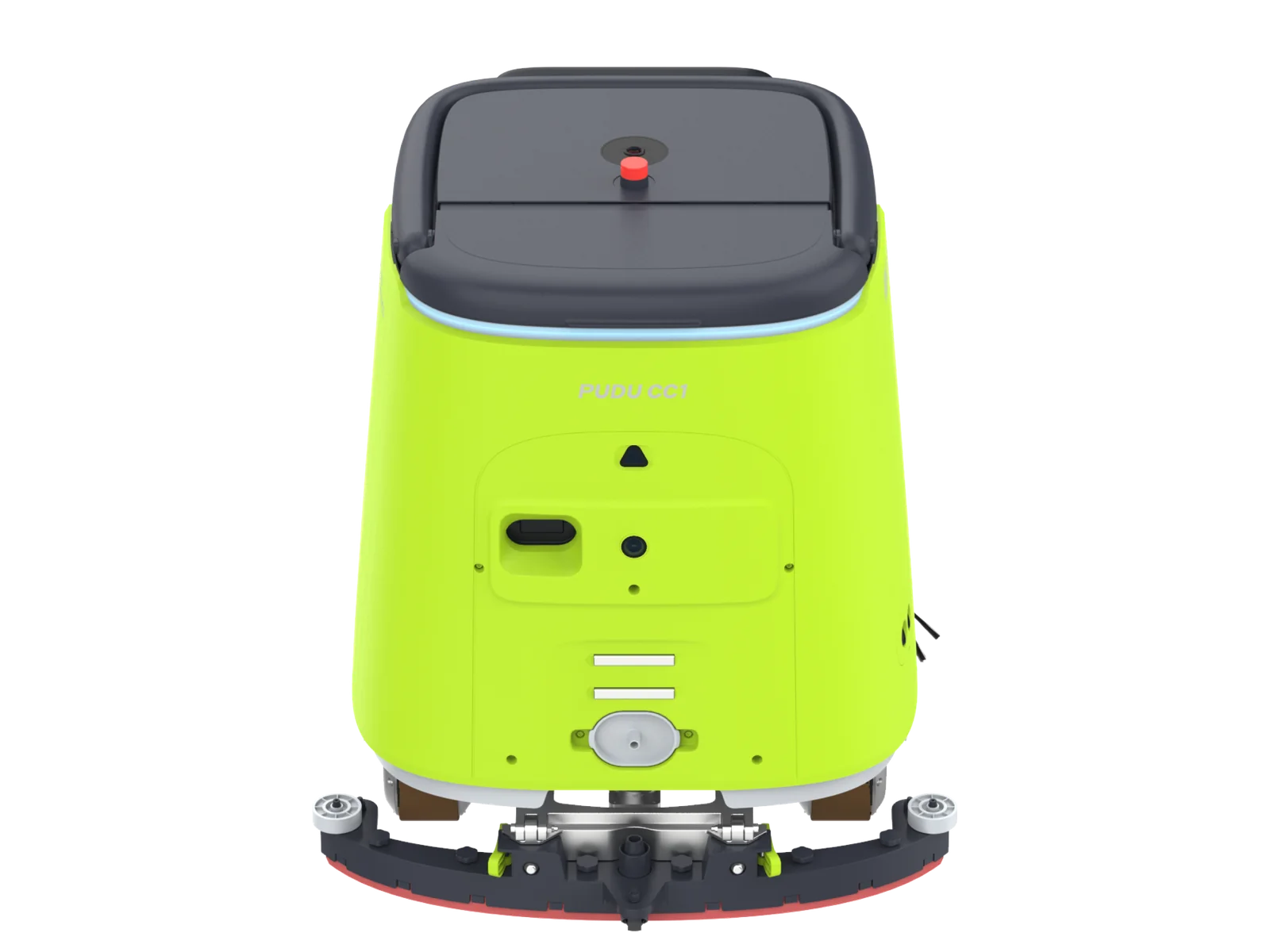 PUDU CC1, robot autonom de curățenie 4 în 1, vedere din față, altă vedere