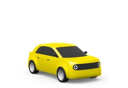 Taxi jaune Blyt