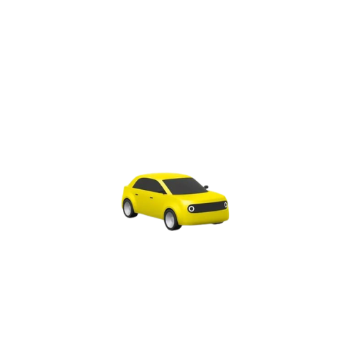 Taxi jaune Blyt