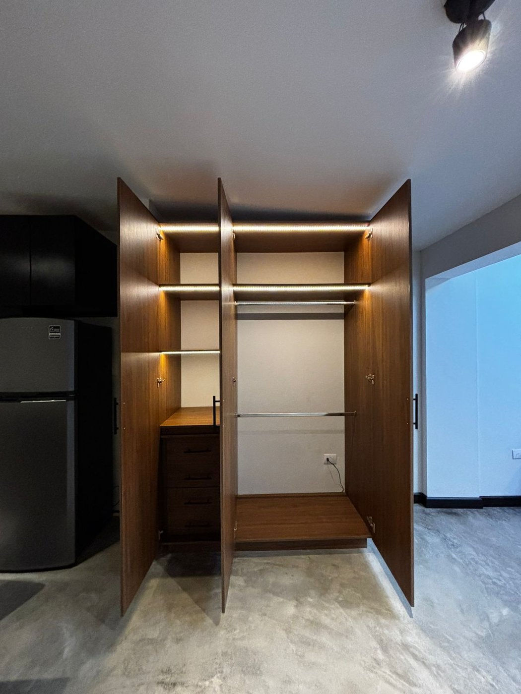 Studio living area
