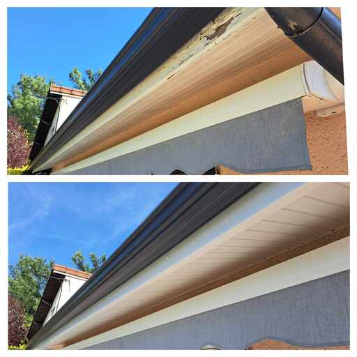 Habillage sous face de toit PVC Buxy 71 
