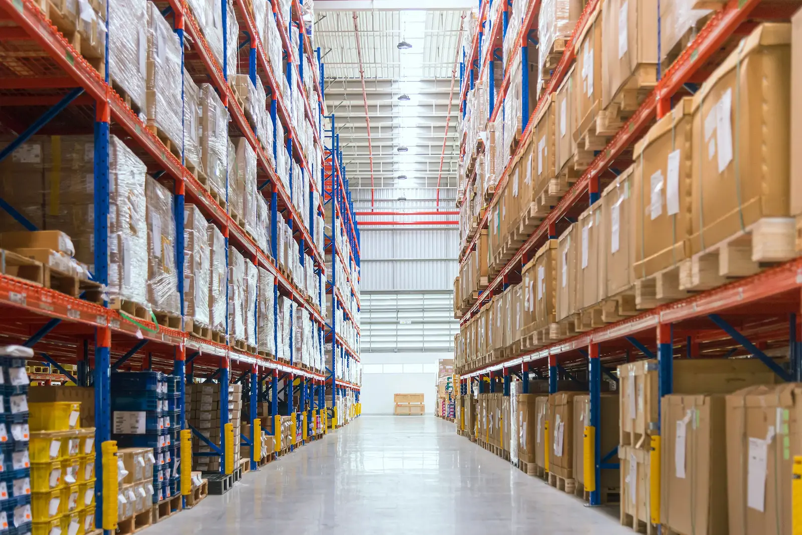CPG retail consolidation freight staged at Fr8topia's City of Industry, California hub