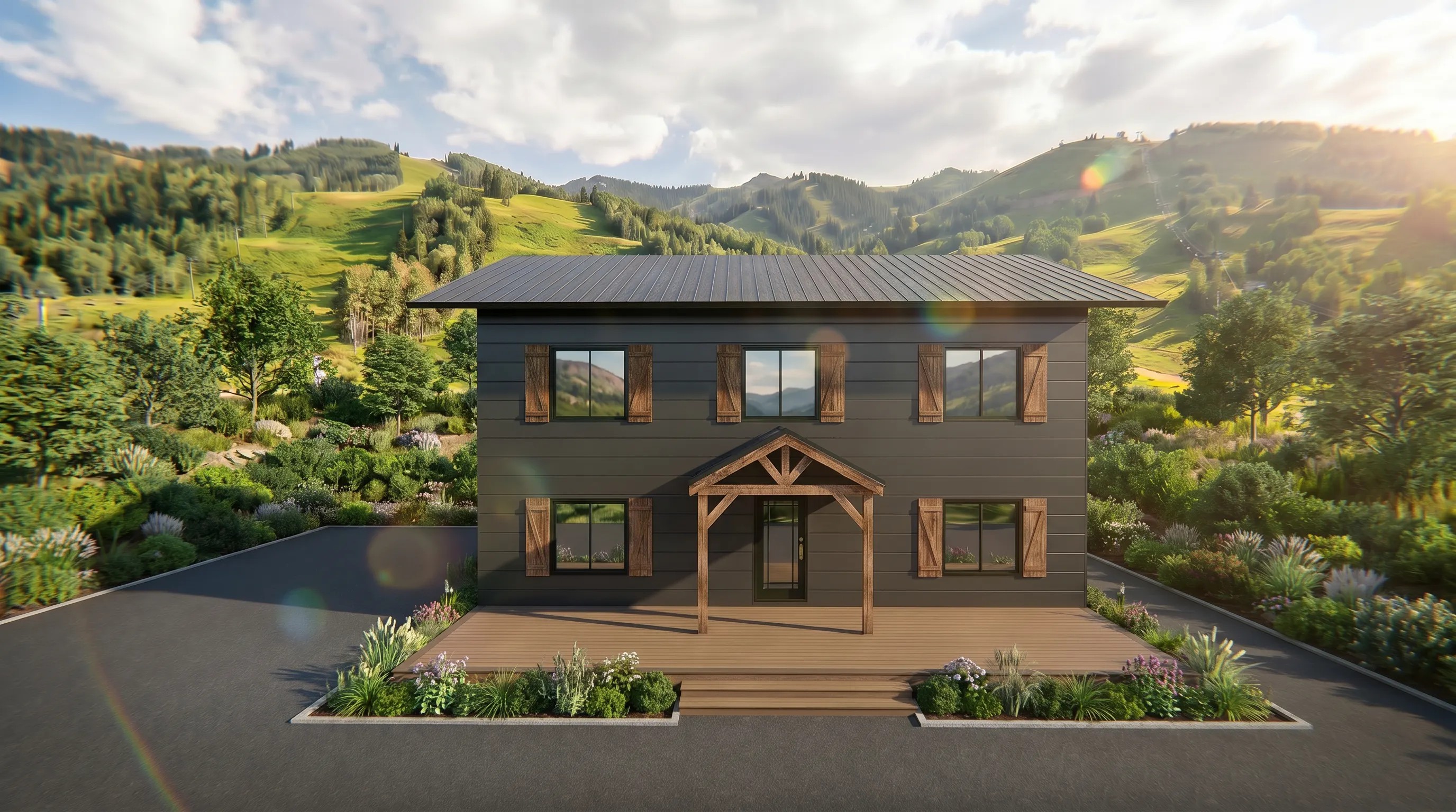 Workforce housing concept exterior